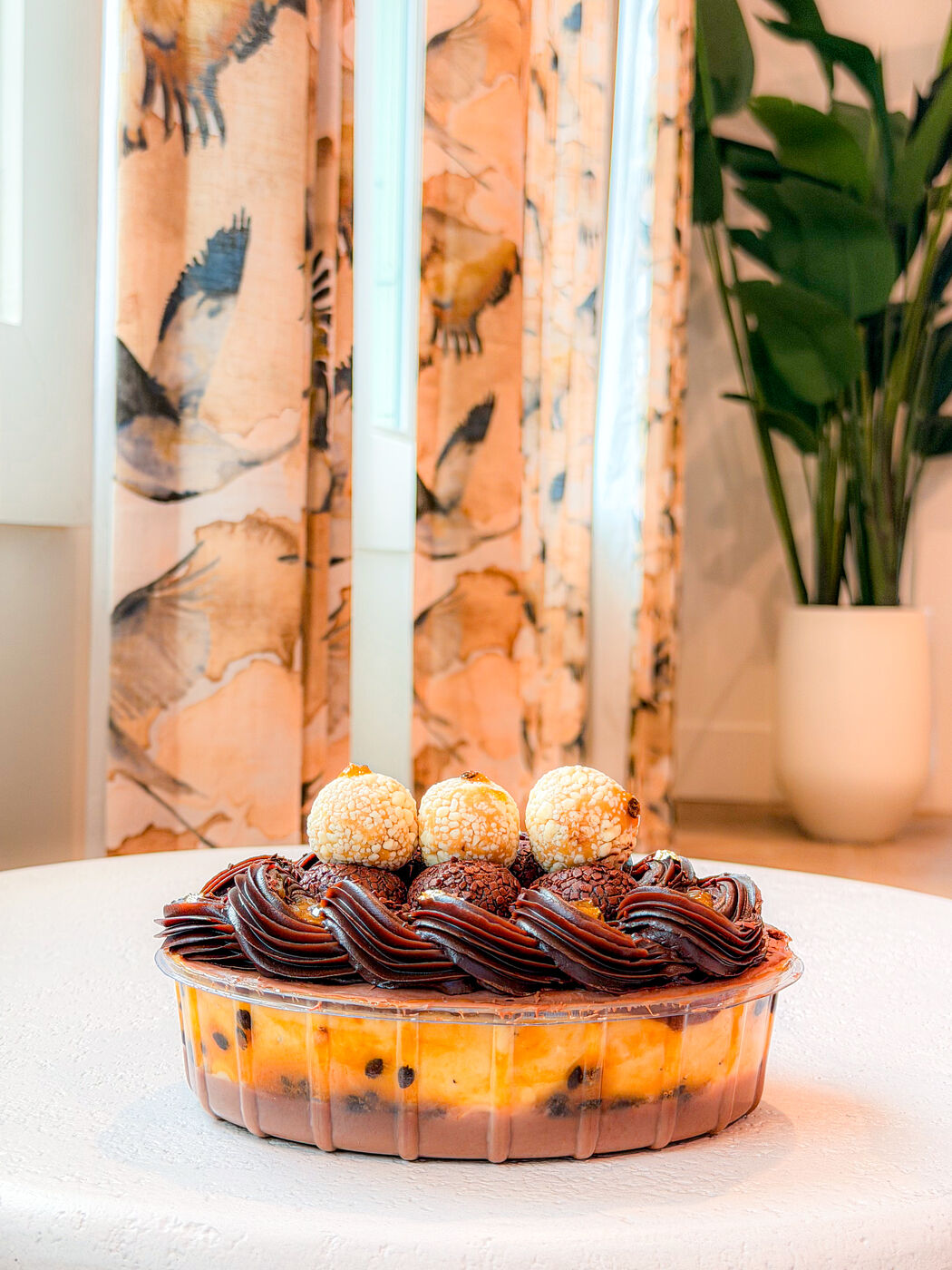 Brigadeiro premium montado no pote